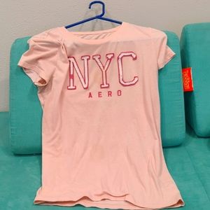 Aeropostale XL NYC pink shirt